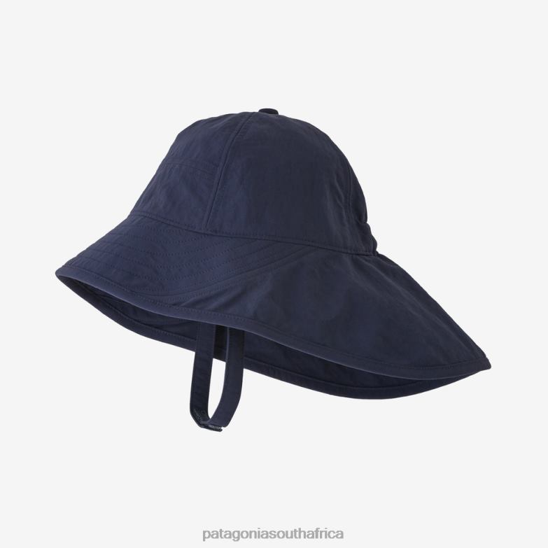 Children Block-the-Sun UPF Hat New Navy Patagonia Accessories P6ZJ62753