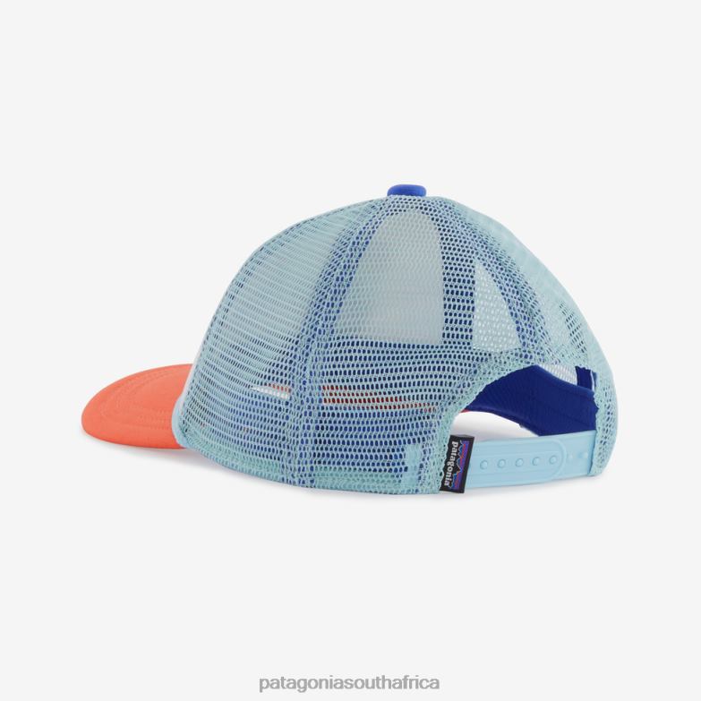 Children Interstate Hat Palm Protest Jr: Lago Blue Patagonia Accessories P6ZJ62684