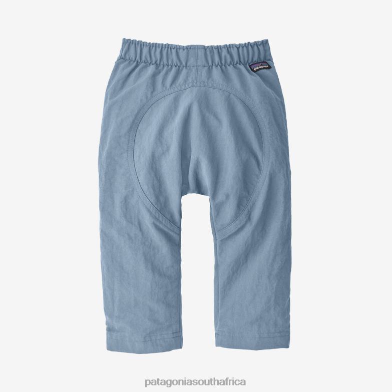 Children Baggies Pants Light Plume Grey Patagonia Apparel P6ZJ62732