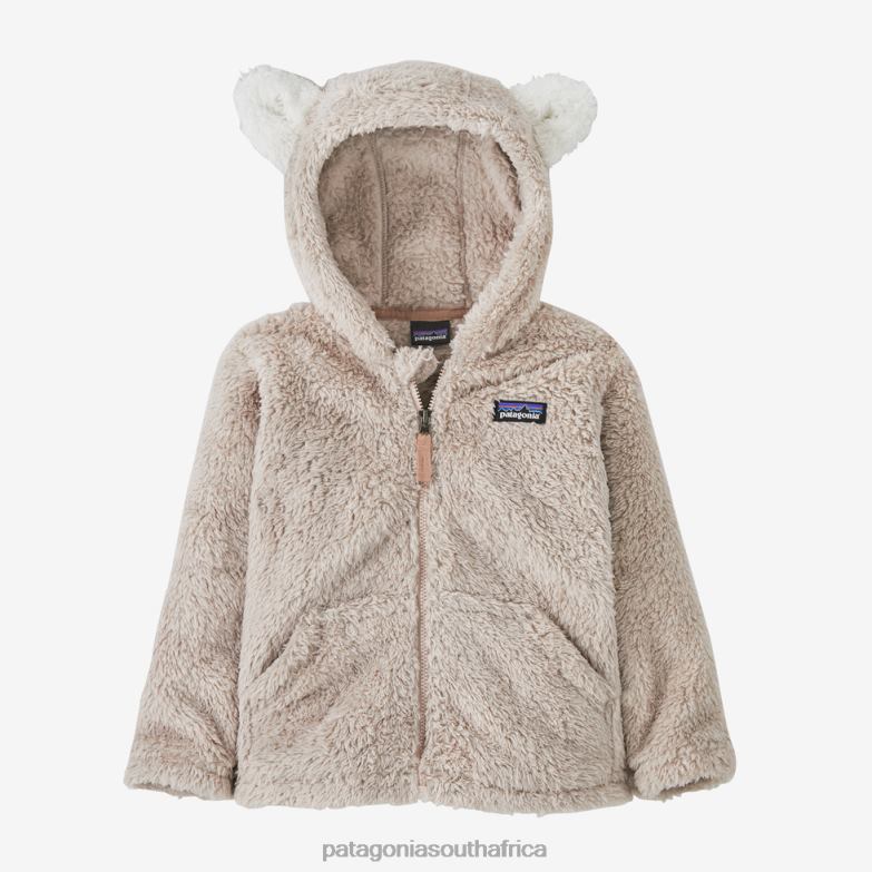 Children Furry Friends Hoody Shroom Taupe Patagonia Apparel P6ZJ62727