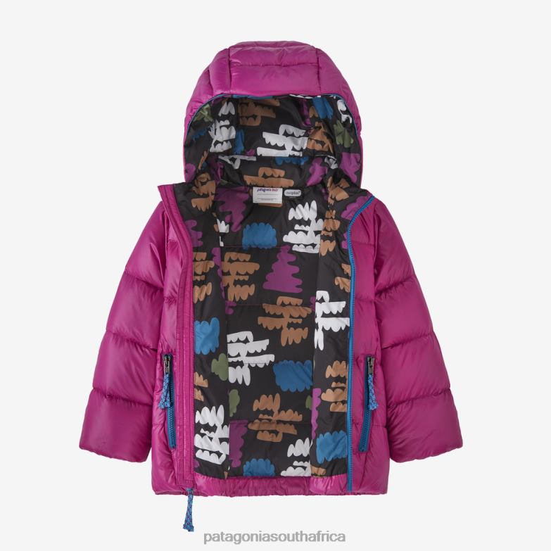 Children Hi-Loft Down Sweater Hoody Fresh Teal Patagonia Apparel P6ZJ62762