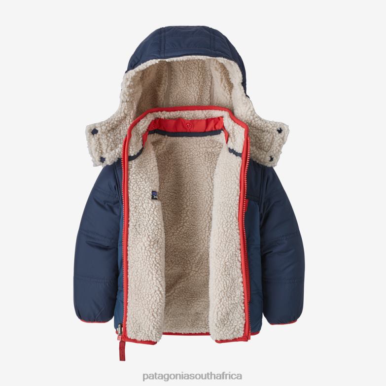 Children Reversible Tribbles Hoody Light Plume Grey Patagonia Apparel P6ZJ62830