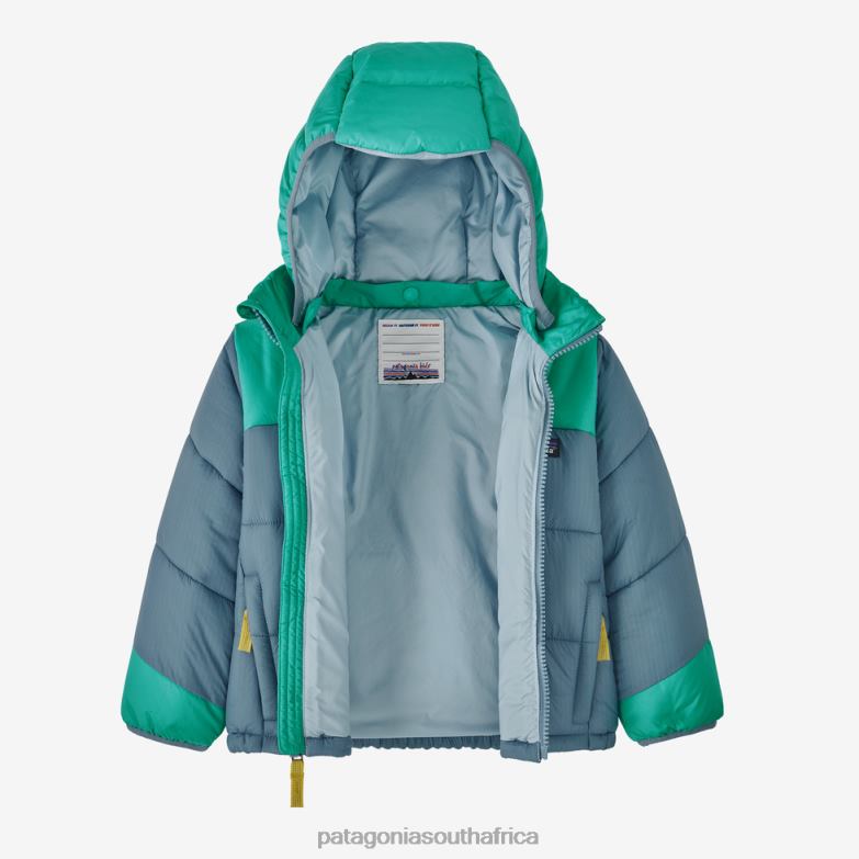 Children Synthetic Puffer Hoody Sumac Red Patagonia Apparel P6ZJ62870