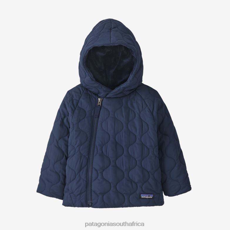 Children Quilted Puff Jacket New Navy Patagonia Apparel P6ZJ62880