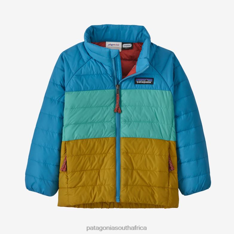 Children Down Sweater Anacapa Blue Patagonia Apparel P6ZJ62771