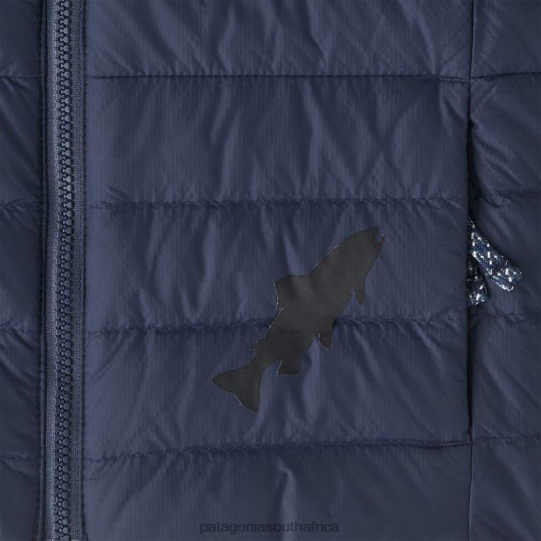 Children Down Sweater Anacapa Blue Patagonia Apparel P6ZJ62771