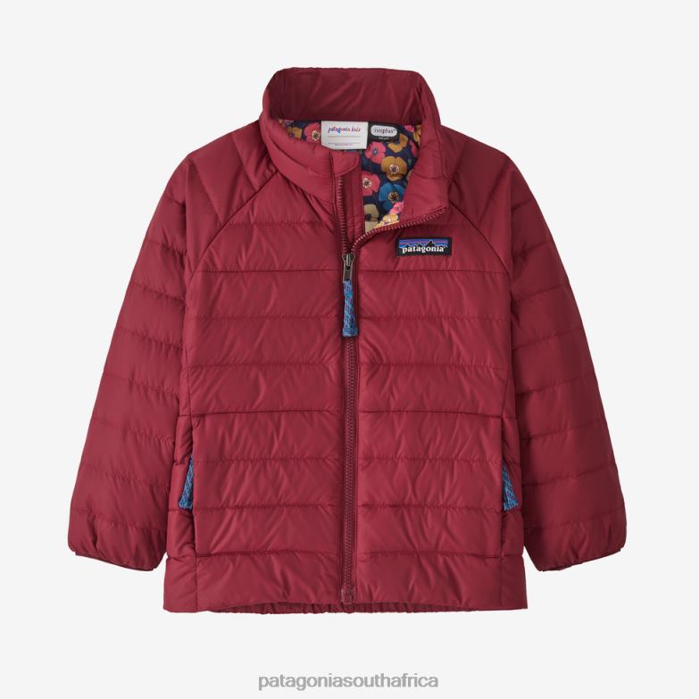 Children Down Sweater Wax Red Patagonia Apparel P6ZJ62775
