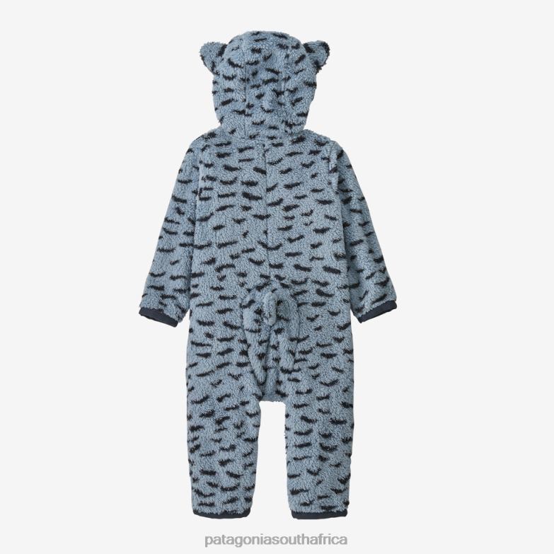 Children Furry Friends Bunting Birch White Patagonia Apparel P6ZJ62800