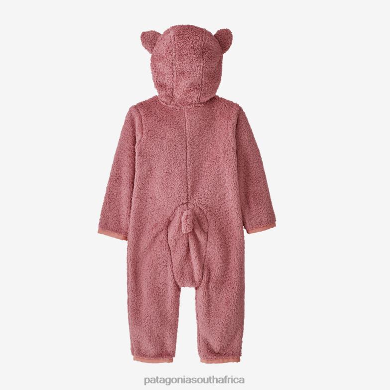 Children Furry Friends Bunting Snowy: Light Plume Grey Patagonia Apparel P6ZJ62799