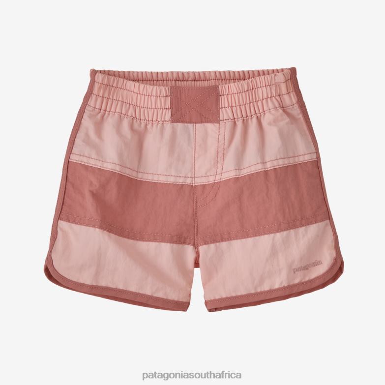 Children Boardshorts Seafan Pink Patagonia Apparel P6ZJ62672
