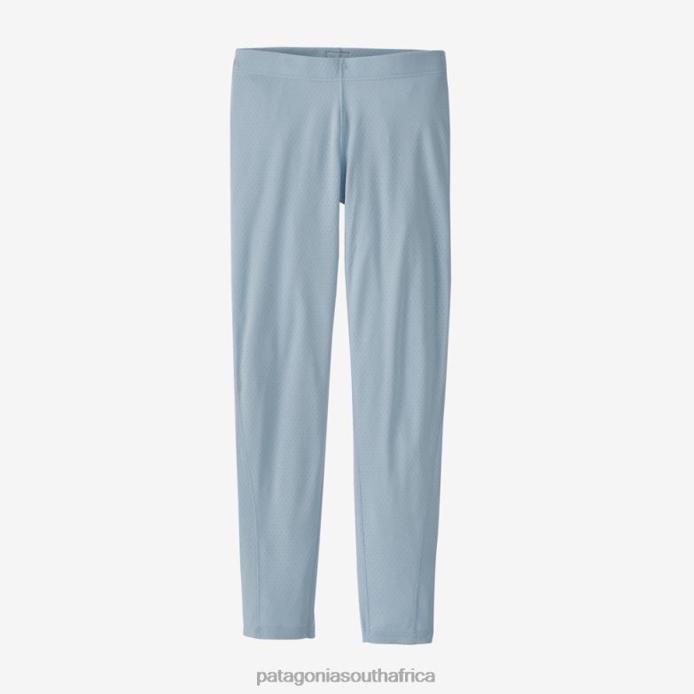 Children Capilene Midweight Bottoms Steam Blue Patagonia Apparel P6ZJ63117