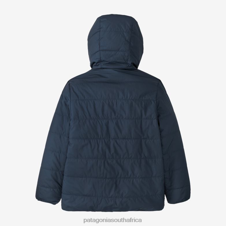 Children Reversible Ready Freddy Hoody New Navy Patagonia Apparel P6ZJ63040