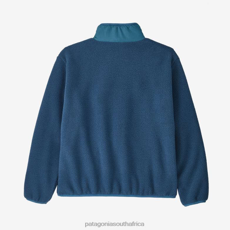 Children Synchilla Fleece Jacket Fresh Teal Patagonia Apparel P6ZJ63054
