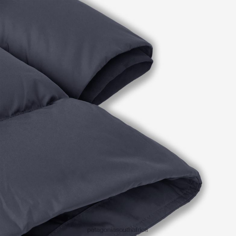 Children Silent Down Parka Ink Black Patagonia Apparel P6ZJ63160