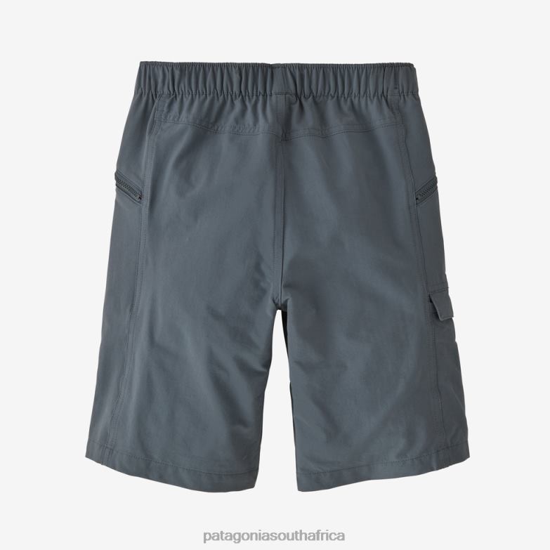 Children Outdoor Everyday Shorts Plume Grey Patagonia Apparel P6ZJ63026