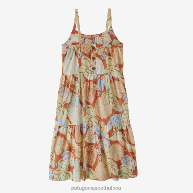 Children Pataloha Dress Island Currents: White Patagonia Apparel P6ZJ63096