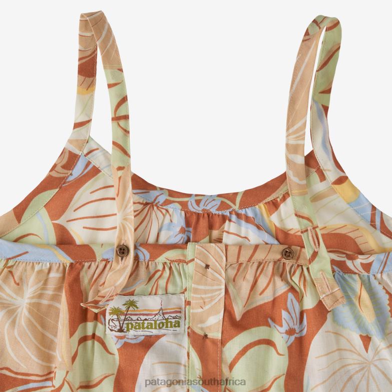 Children Pataloha Dress Island Currents: White Patagonia Apparel P6ZJ63096