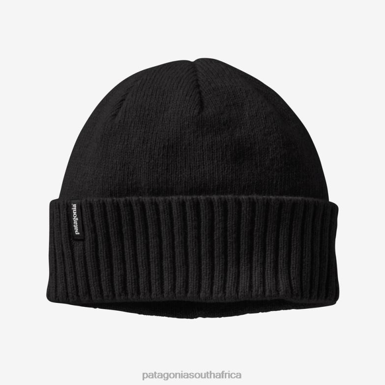 Men Brodeo Beanie Black Patagonia Accessories P6ZJ62653