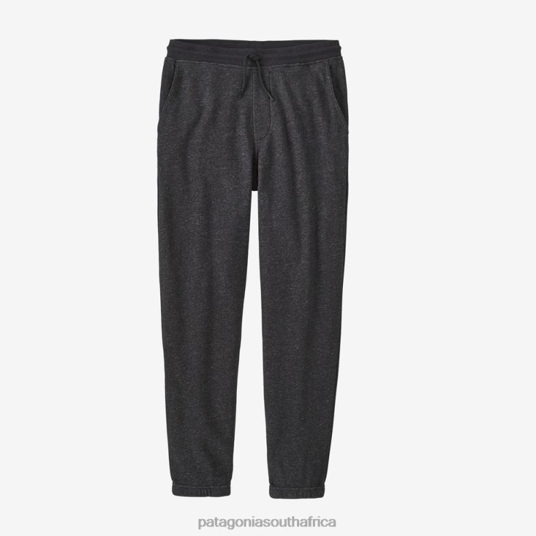 Men Mahnya Fleece Pants Ink Black Patagonia Apparel P6ZJ61795