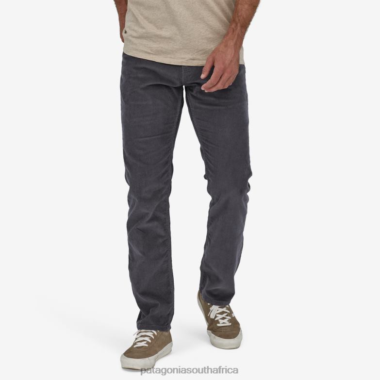 Men Organic Cotton Corduroy Jeans-Short Forge Grey Patagonia Apparel P6ZJ62551