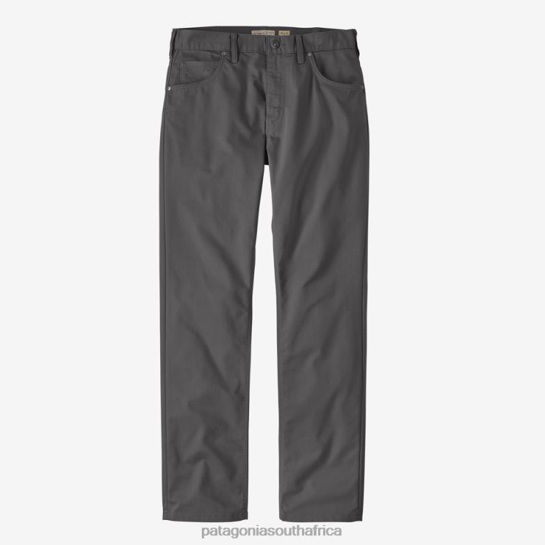 Men Performance Twill Jeans-Short Forge Grey Patagonia Apparel P6ZJ62426