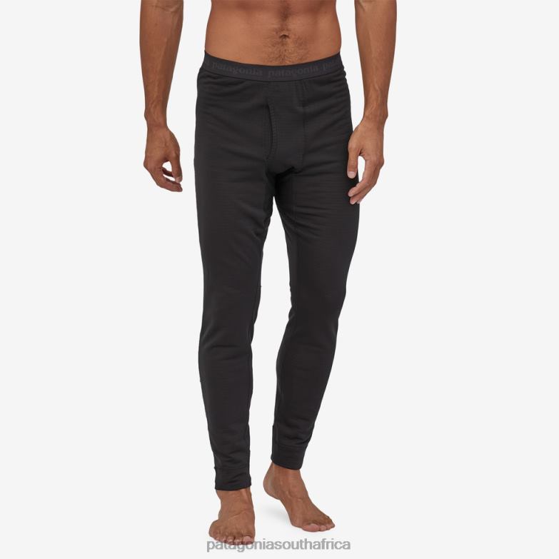 Men Capilene Thermal Weight Bottoms Black Patagonia Apparel P6ZJ62480
