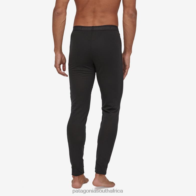 Men Capilene Thermal Weight Bottoms Black Patagonia Apparel P6ZJ62480