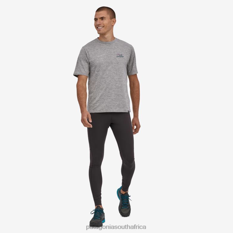 Men Endless Run Tights Black Patagonia Apparel P6ZJ62511