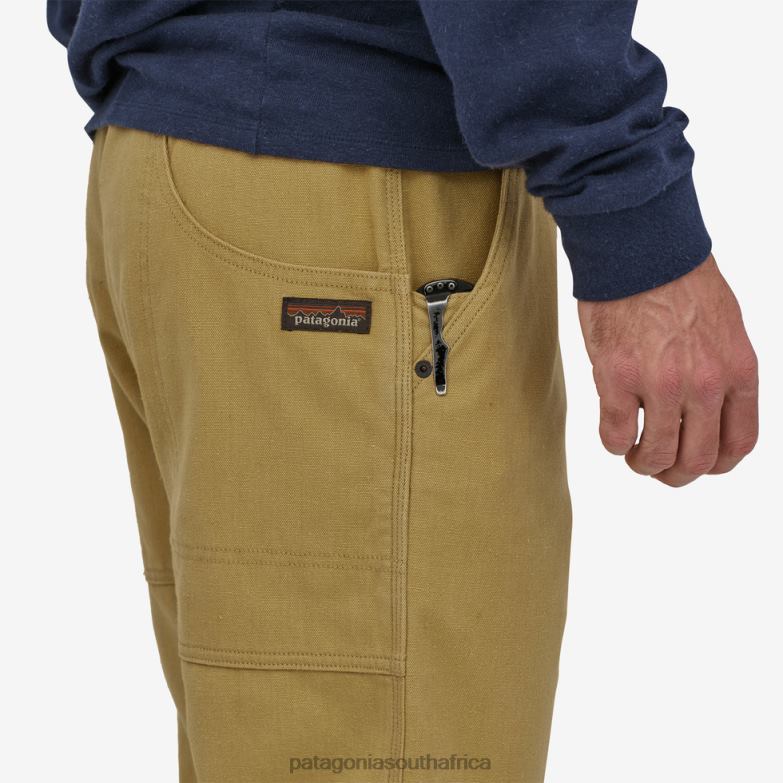 Men All Seasons Hemp Canvas Double Knee Pants-Long Rattan Patagonia Apparel P6ZJ62448