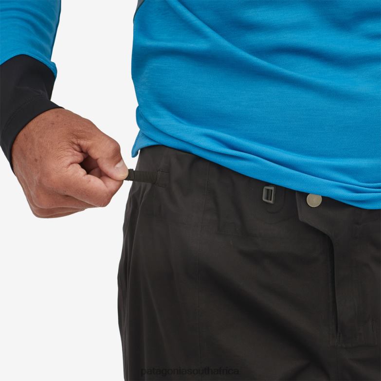 Men Dirt Roamer Storm Bike Pants Black Patagonia Apparel P6ZJ62515