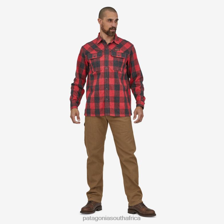 Men Iron Forge Hemp 5-Pocket Pants-Regular Dark Ash Patagonia Apparel P6ZJ62457