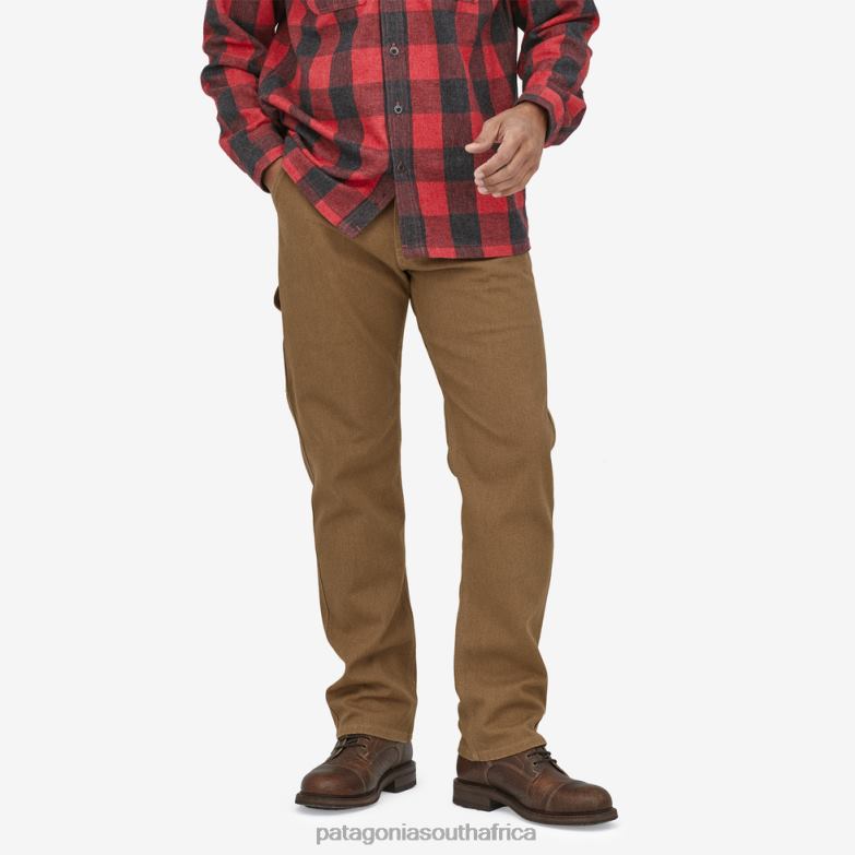 Men Iron Forge Hemp 5-Pocket Pants-Short Coriander Brown Patagonia Apparel P6ZJ62469