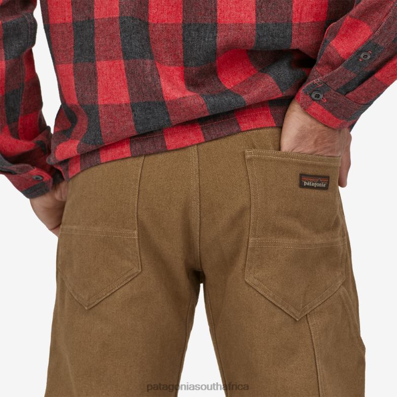 Men Iron Forge Hemp 5-Pocket Pants-Short Coriander Brown Patagonia Apparel P6ZJ62469