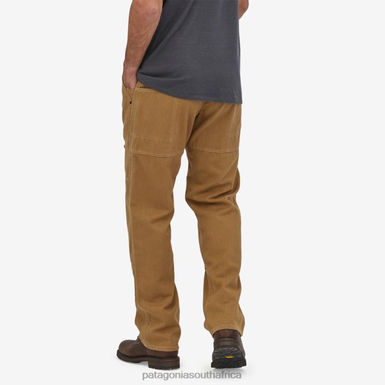 Men Iron Forge Hemp Canvas Double Knee Pants-Regular Coriander Brown Patagonia Apparel P6ZJ62433