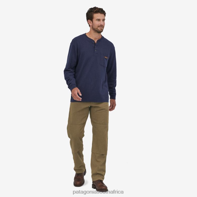 Men Iron Forge Hemp Canvas Double Knee Pants-Regular Dark Ash Patagonia Apparel P6ZJ62435