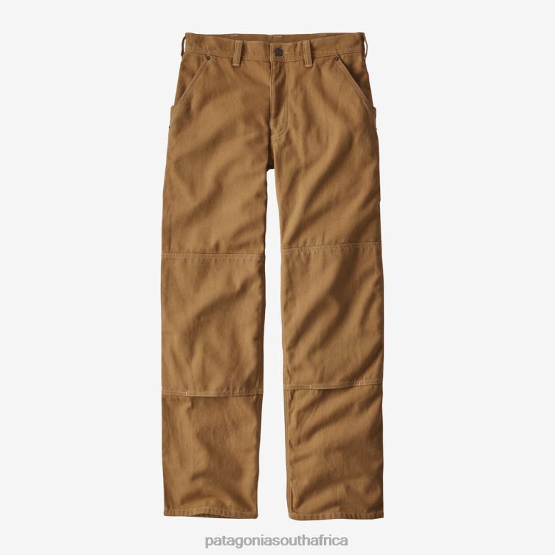 Men Iron Forge Hemp Canvas Double Knee Pants-Short Coriander Brown Patagonia Apparel P6ZJ62382