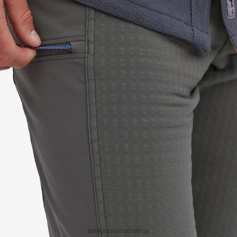 Men R2 TechFace Pants Forge Grey Patagonia Apparel P6ZJ62472