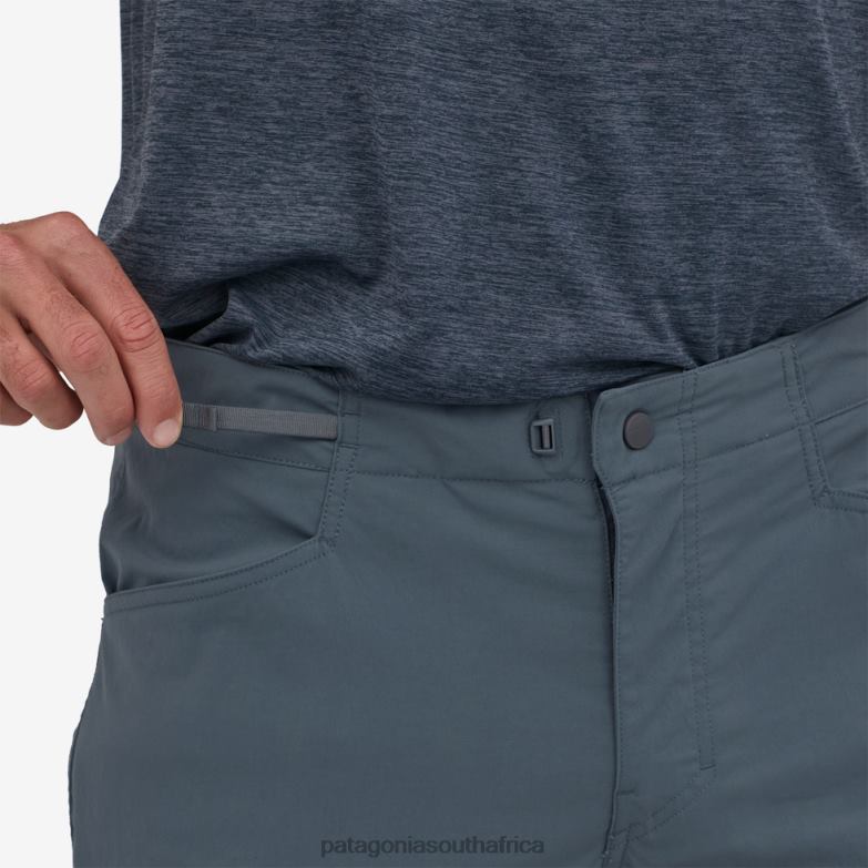 Men RPS Rock Pants-Short Plume Grey Patagonia Apparel P6ZJ62534