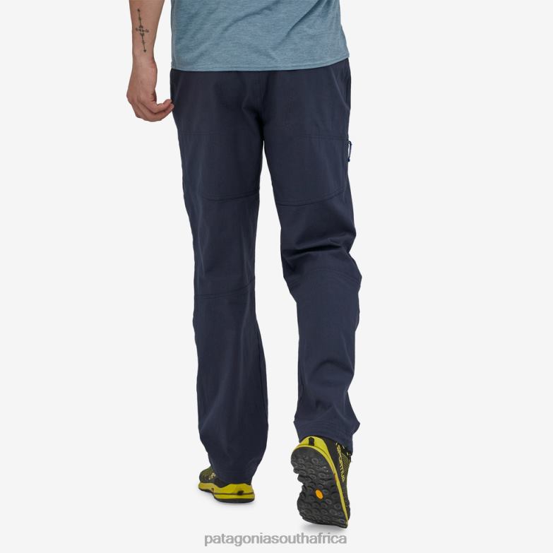 Men Venga Rock Pants-Short Smolder Blue Patagonia Apparel P6ZJ62501