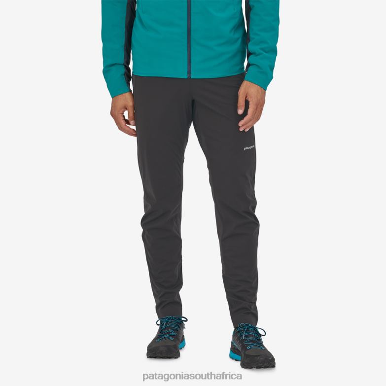 Men Wind Shield Pants Black Patagonia Apparel P6ZJ62536