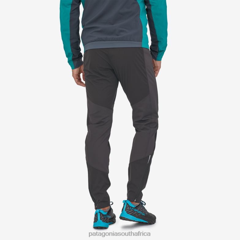 Men Wind Shield Pants Black Patagonia Apparel P6ZJ62536