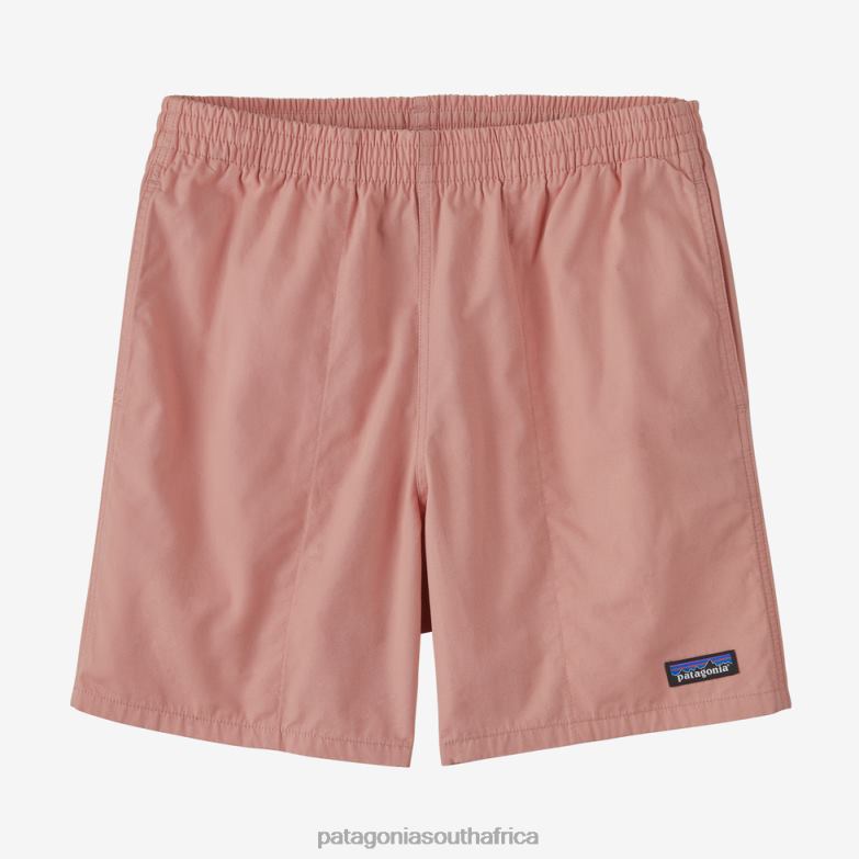 Men Funhoggers Cotton Shorts-6" Sunfade Pink Patagonia Apparel P6ZJ62421