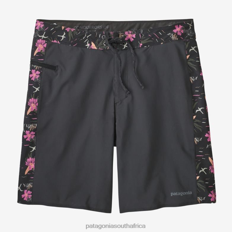 Men Hydropeak SP Boardshorts-19" Ink Black w/Faria Multi HZ Patagonia Apparel P6ZJ62621