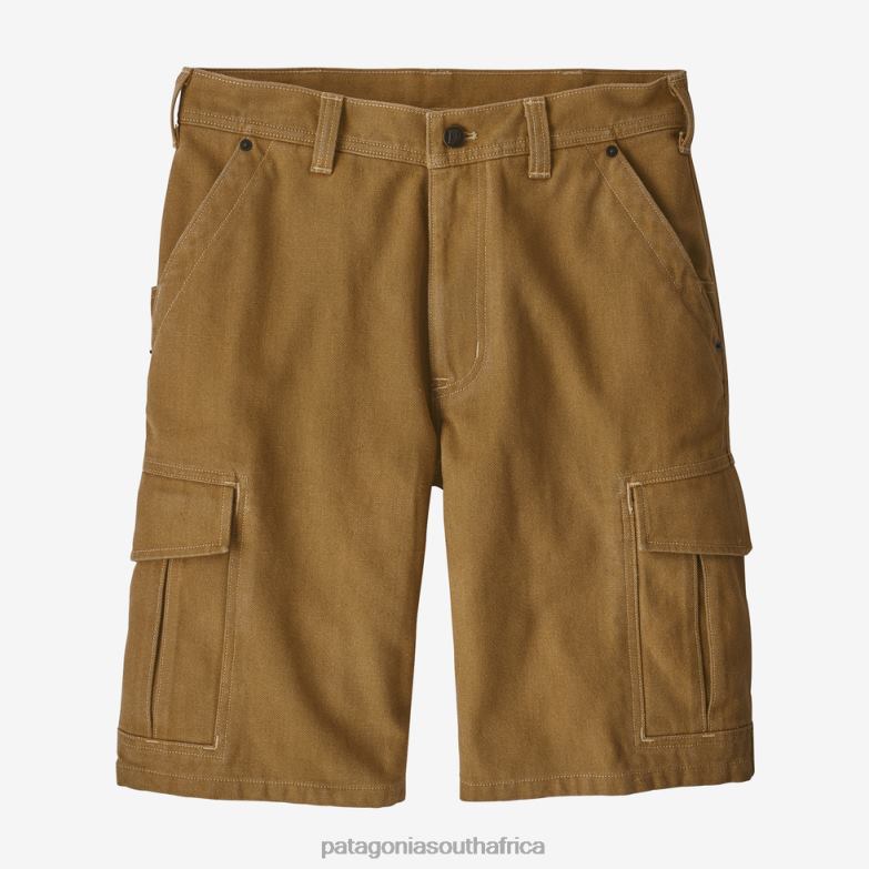Men Iron Forge Hemp Canvas Cargo Shorts-11" Coriander Brown Patagonia Apparel P6ZJ62368