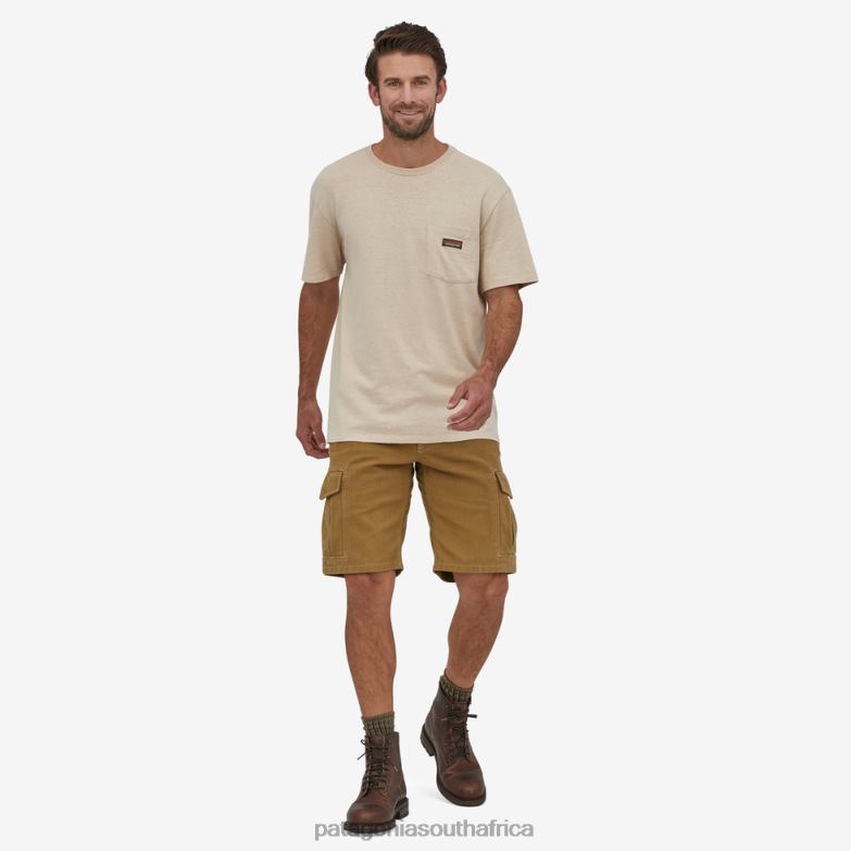 Men Iron Forge Hemp Canvas Cargo Shorts-11