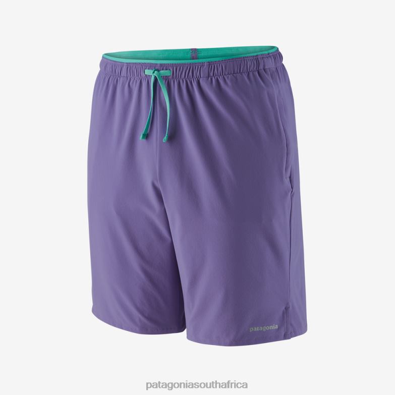Men Multi Trails Shorts-8" Perennial Purple Patagonia Apparel P6ZJ62340