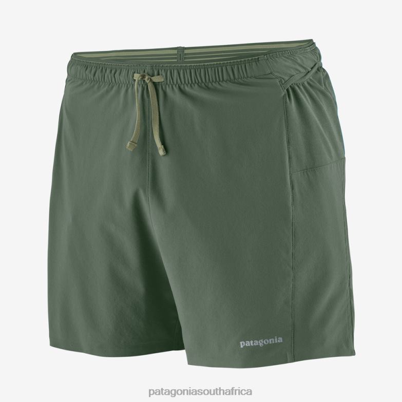 Men Strider Pro Shorts-5" Hemlock Green Patagonia Apparel P6ZJ62345