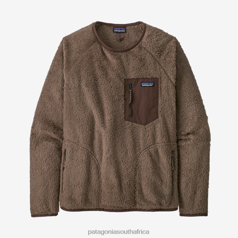 Men Los Gatos Fleece Crew Topsoil Brown Patagonia Apparel P6ZJ61806