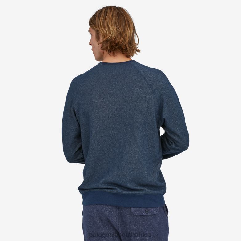 Men Mahnya Fleece Crewneck Sweatshirt Sequoia Red Patagonia Apparel P6ZJ61788