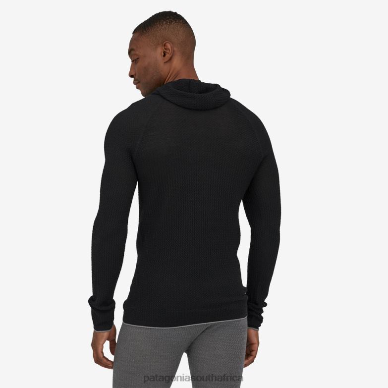 Men Capilene Air Hoody Black Patagonia Apparel P6ZJ62235